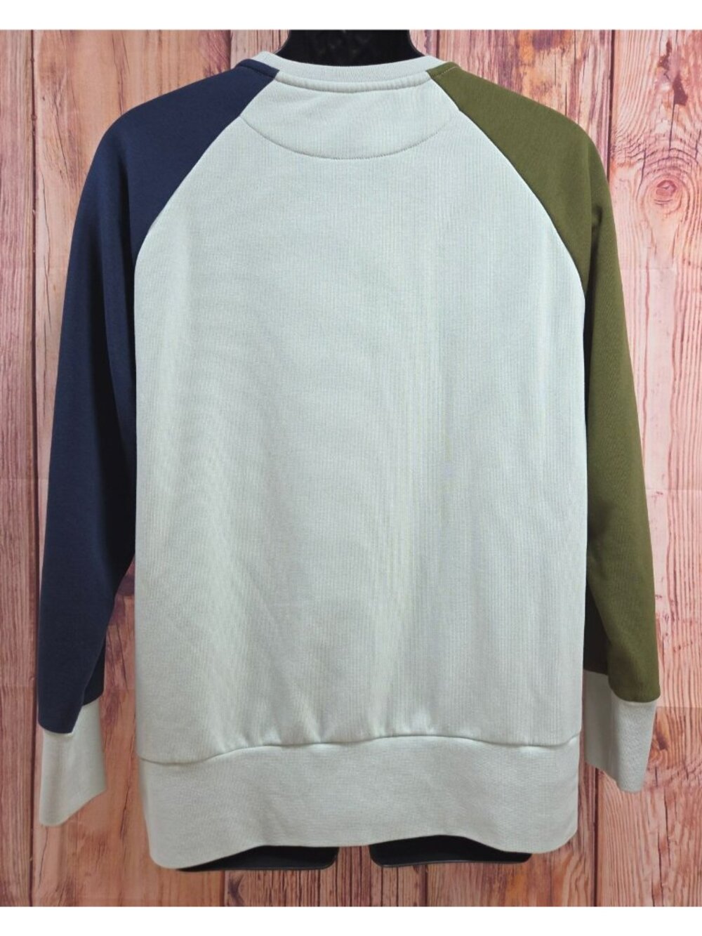 Nike Dri-Fit Raglan Colorblock Sweatshirt Small - Picture 3 of 7